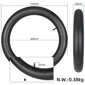 20x4.0 Inner Tube For Fat Bike Wheel With Straight Schrader Valve